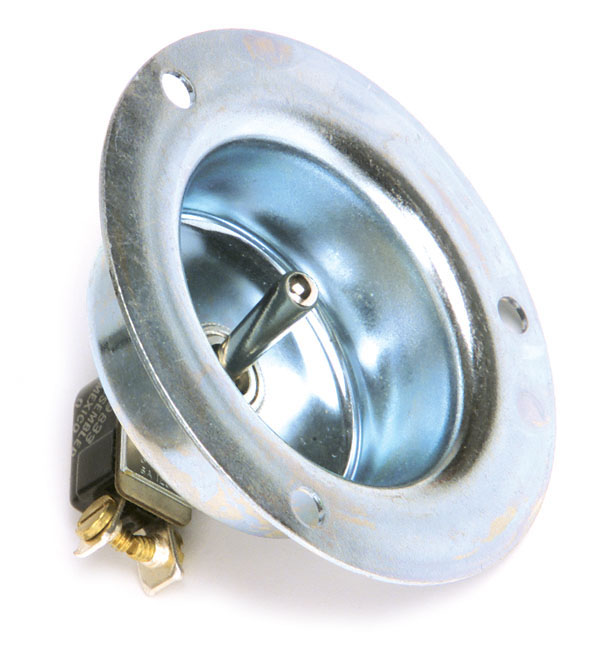 Toggle Switch, 10 Amp, On/Off, 2 Screw, 2 3/4" Mt Hole