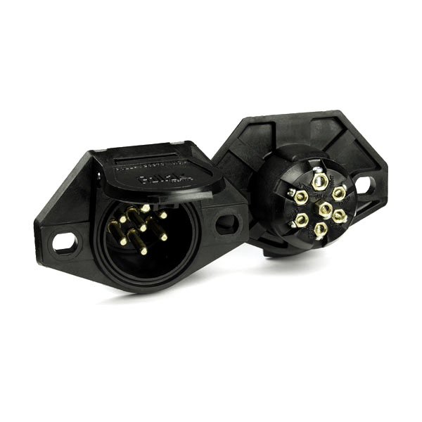 Trailer Socket, Split, 7 Pole