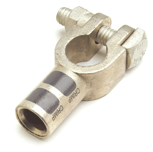 Die Cast Clamp, 4 Ga, Neg, Pk 1