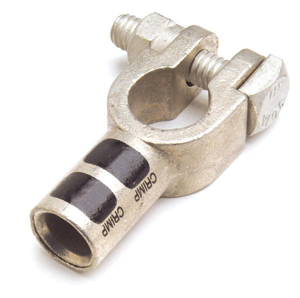 Die Cast Clamp, 1/0 Ga, Pos, Pk 1