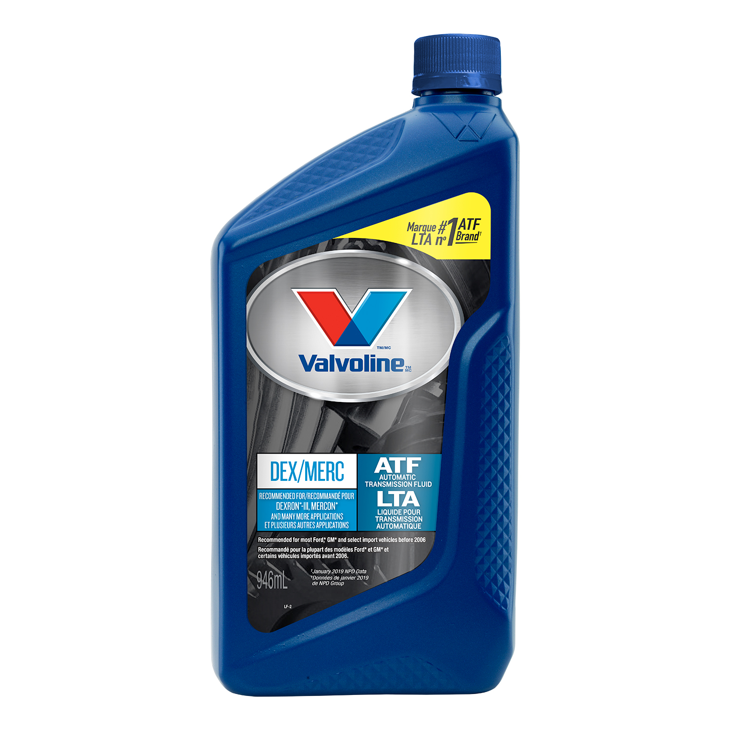 ATF DEXRON III / MERCON Automatic Transmission Fluid - 943 ml