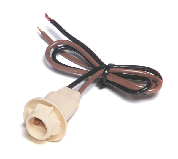 Socket, 2 Prong, For 131, 168, 194, 194A