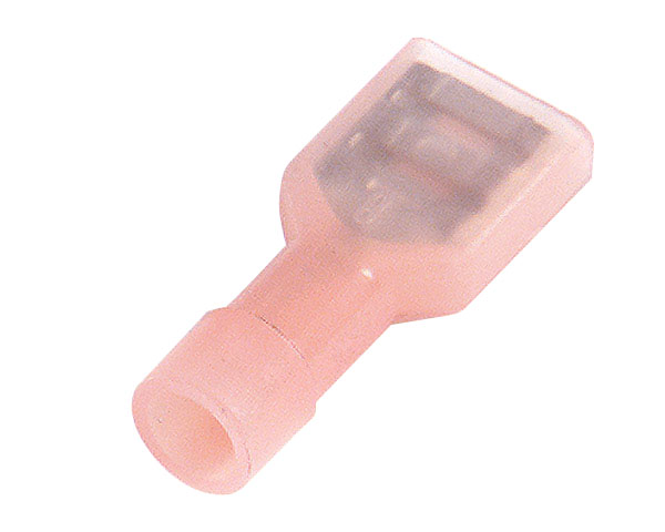 Quick Disconnect, Nylon, 22-16 Ga, Male, .250", Pk 15