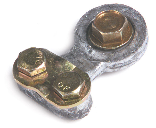 Side Terminal Clamp, Universal, Pk 25