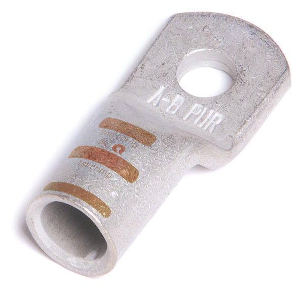 Magna Lug, 2/0 Ga, 3/8", Pk 5