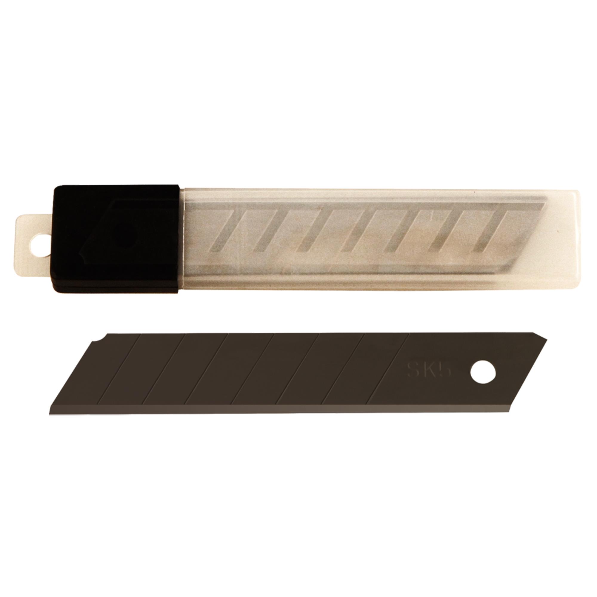 Lames de couteaux utilitaires de 18 mm, 10 pièces