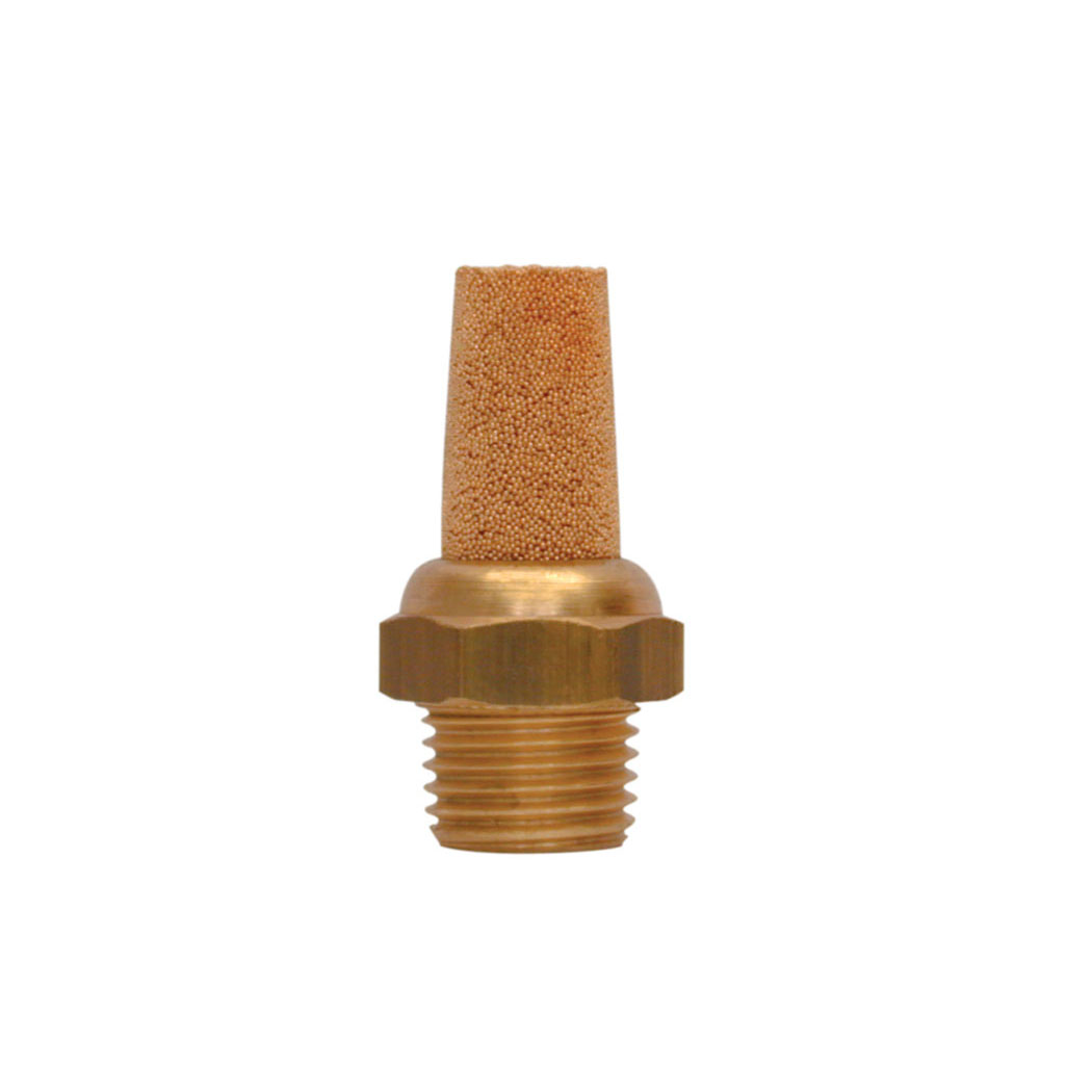Brass Pneumatic Muffler 1/4 (M) NPT