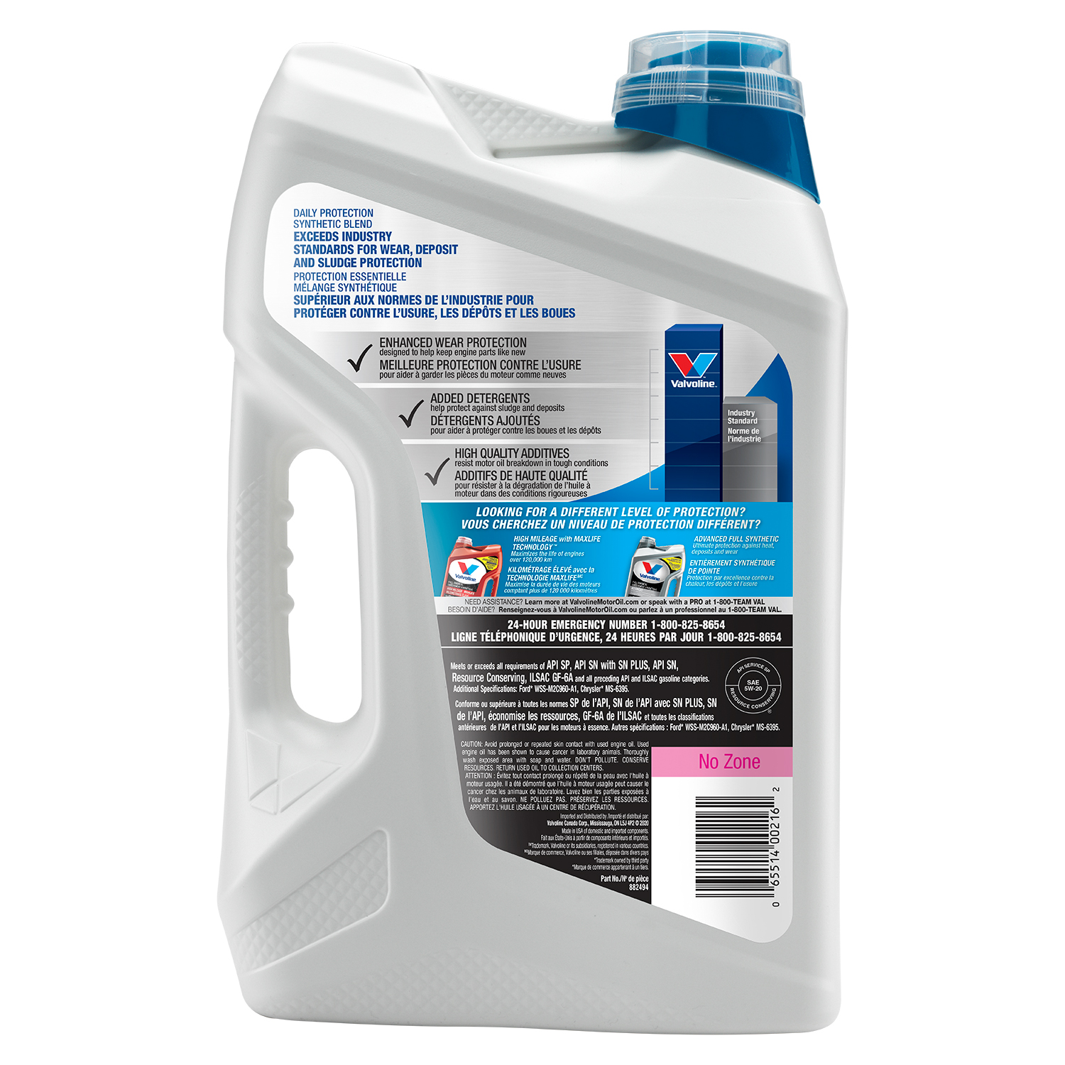 Daily Protection™ SAE 5W-20 Motor Oil - 5 L