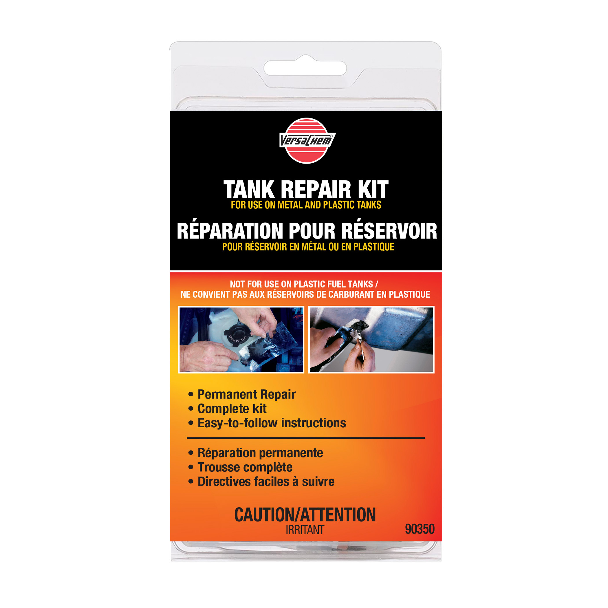 VersaChem Metal & Plastic Tank Repair Kit