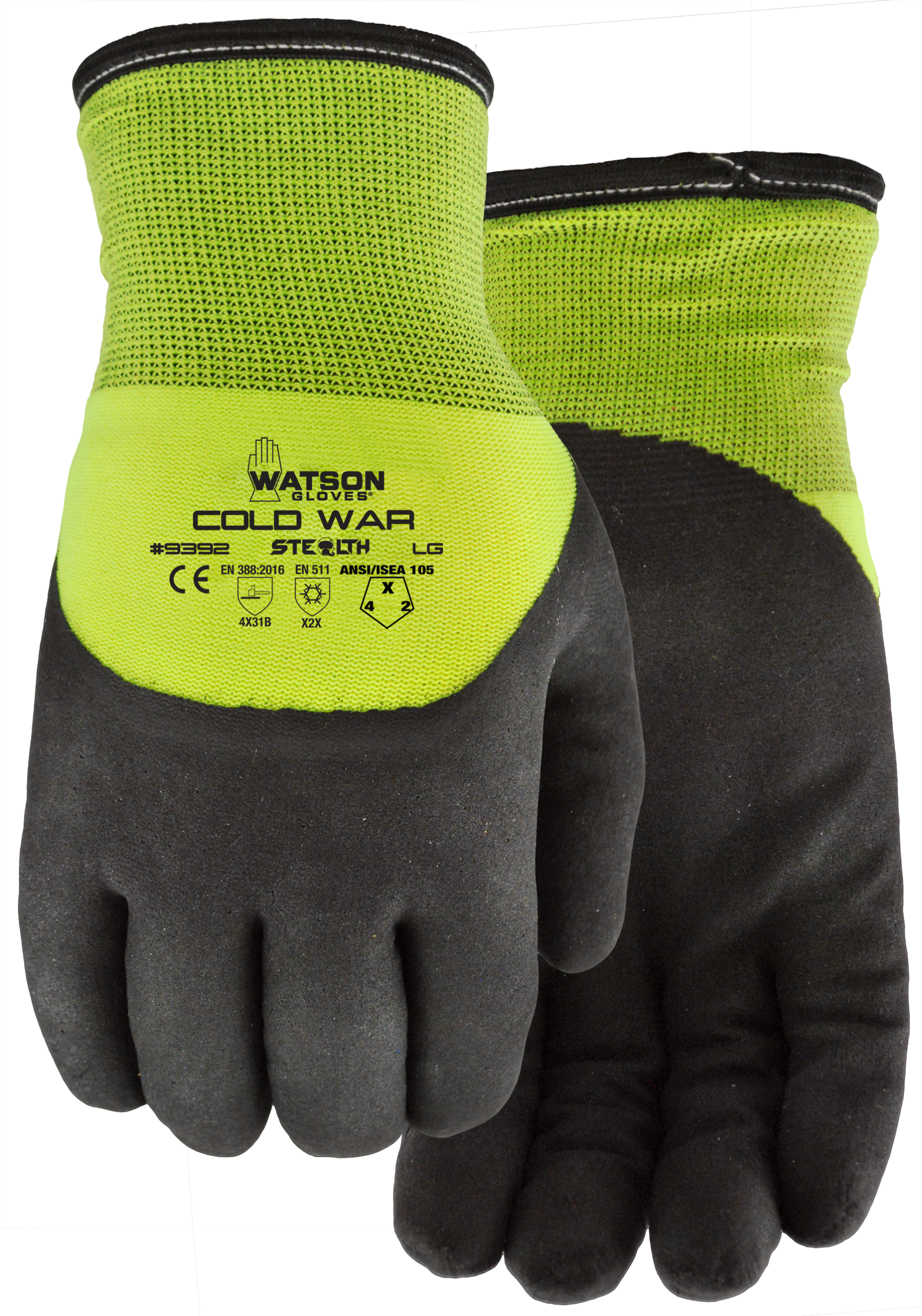 STEALTH™ Cold War 3/4 Dipped Foam Nitrile Thermal Lined Coated - XL