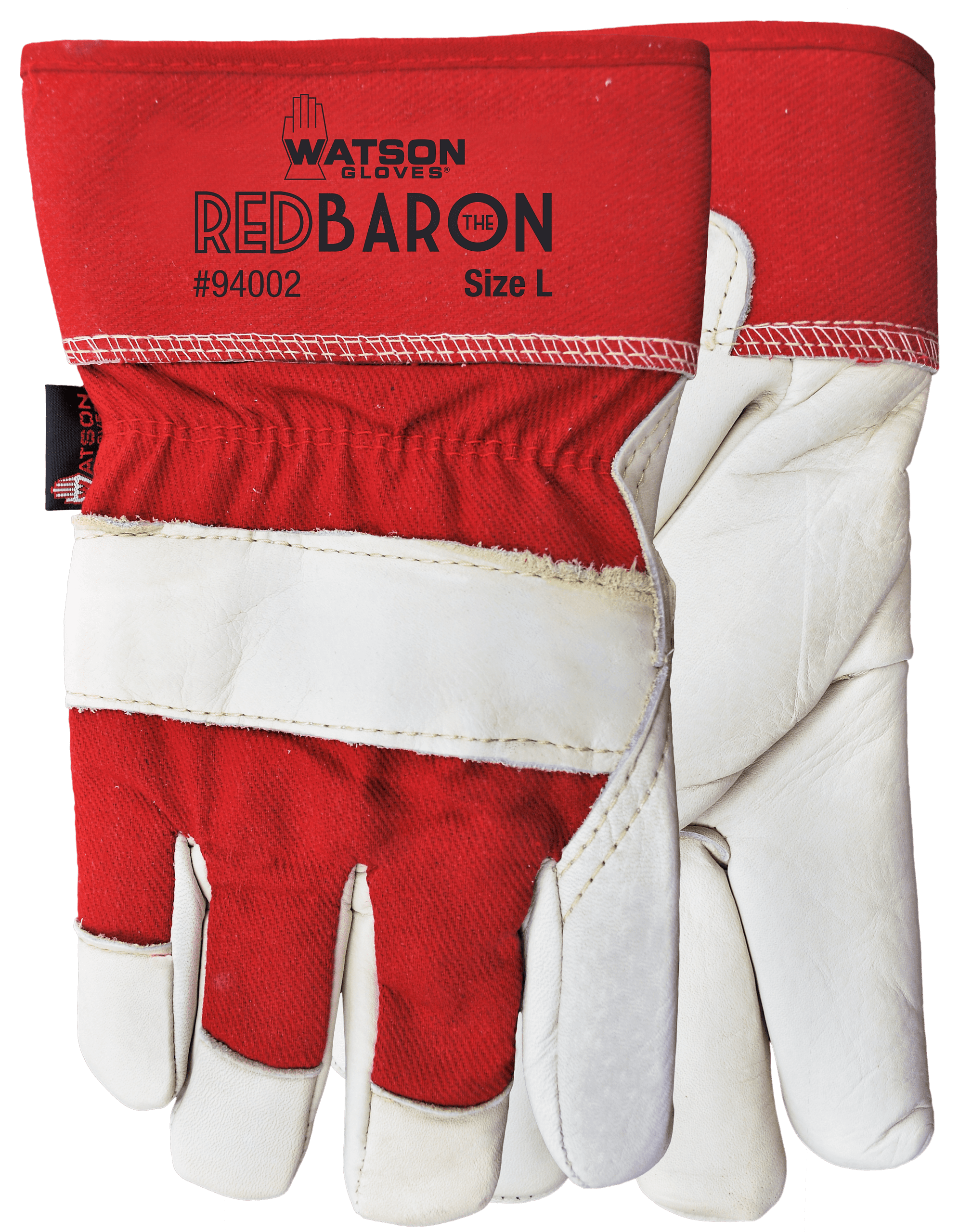Combinaison doublée en sherpa de vache pleine fleur Red Baron - XL