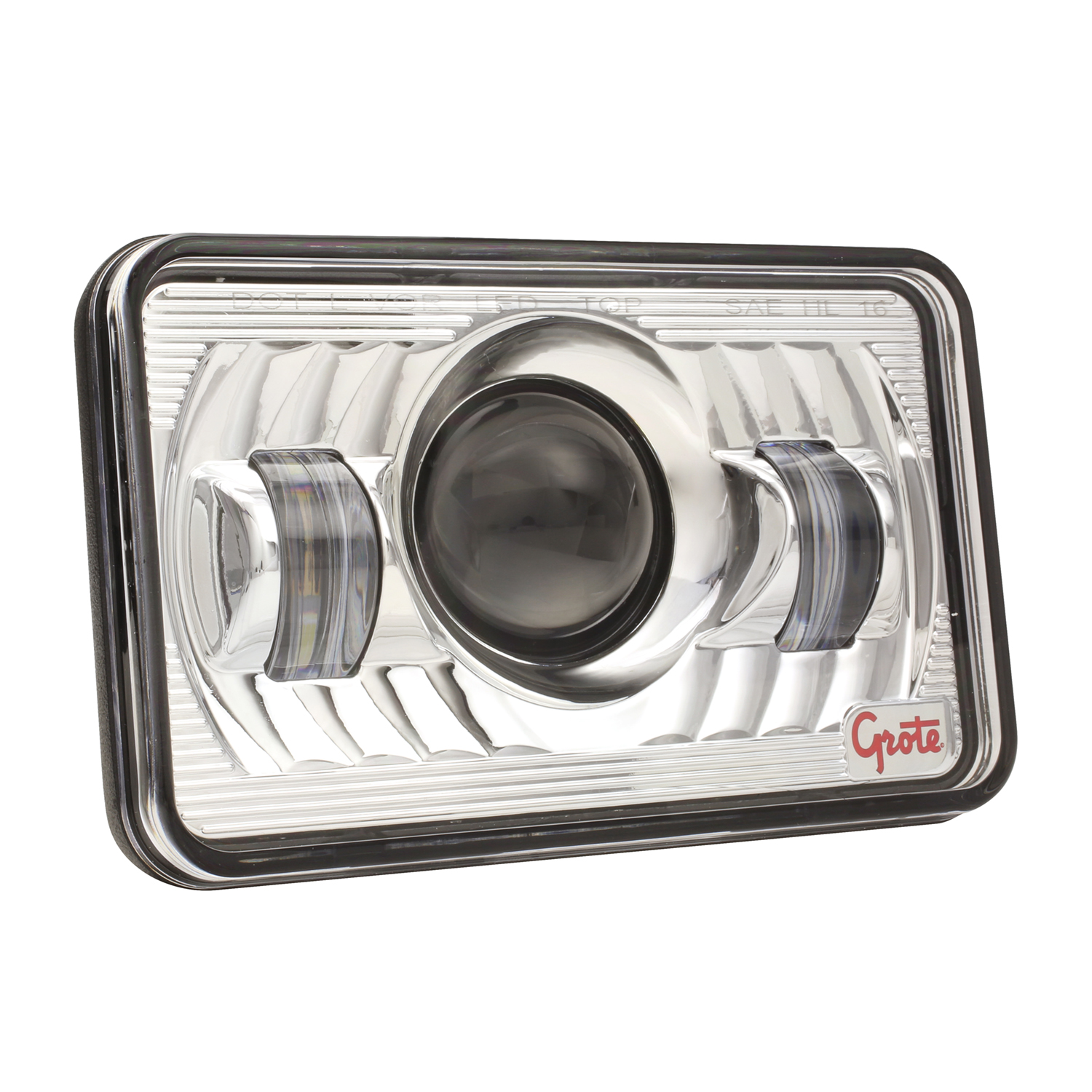 Forward Lighting, 4" X 6", Clear, LED, Low Beam Headlamp