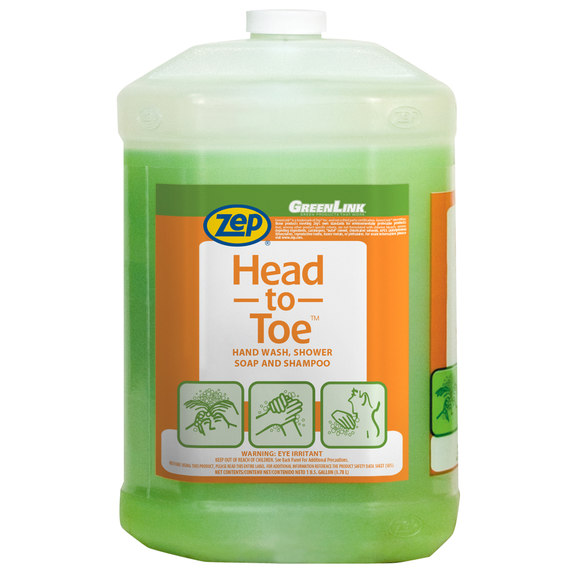 Head-to-Toe™ Hand Wash, Shower, Soap and Shampoo - 3.78 L