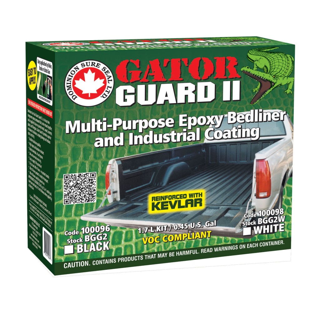 Gator Guard II - 2K Epoxy Bedliner Kit  (1.7 L, Black)