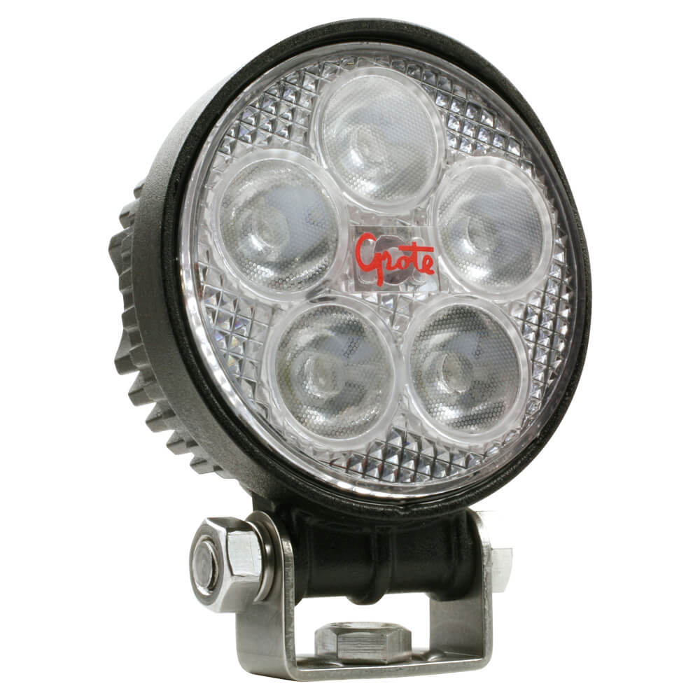 Éclairage avant, Brite Zone™, rond (70 mm), ensemble de lampe de travail à LED