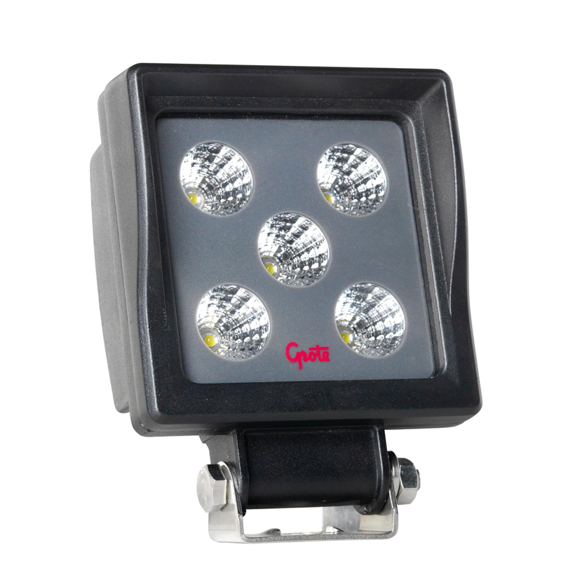 Éclairage avant, Brite Zone™, carré, ensemble de lampe de travail à LED