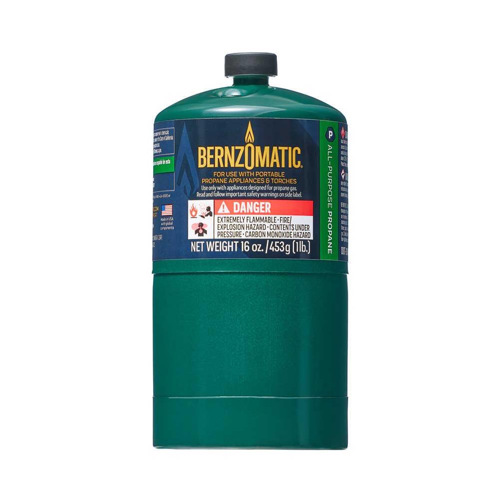 Propane Camping Gas Cylinder - 16 oz