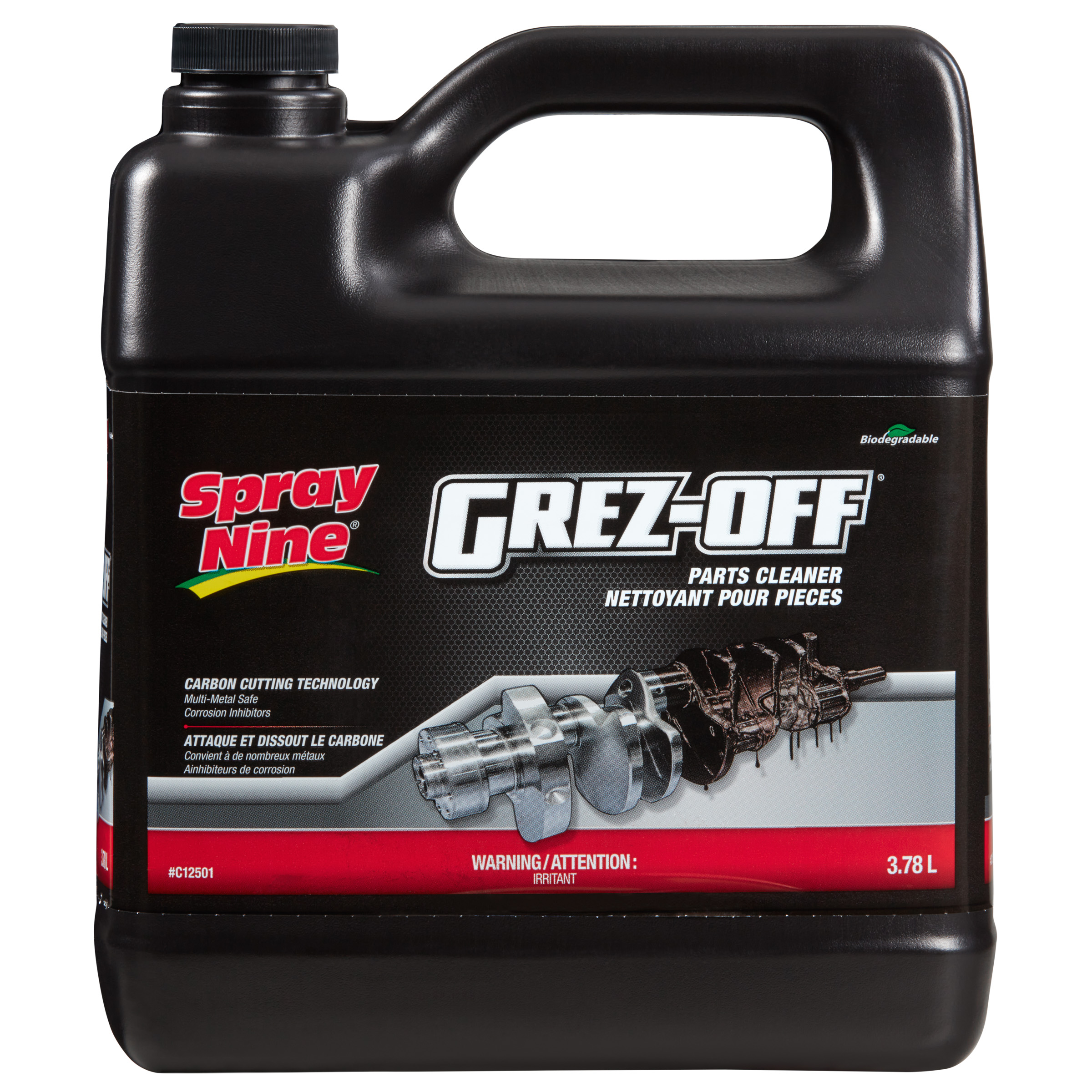 Permatex - Spray Nine Grez-Off Parts Cleaner 3.78L Jug PTX-C12501