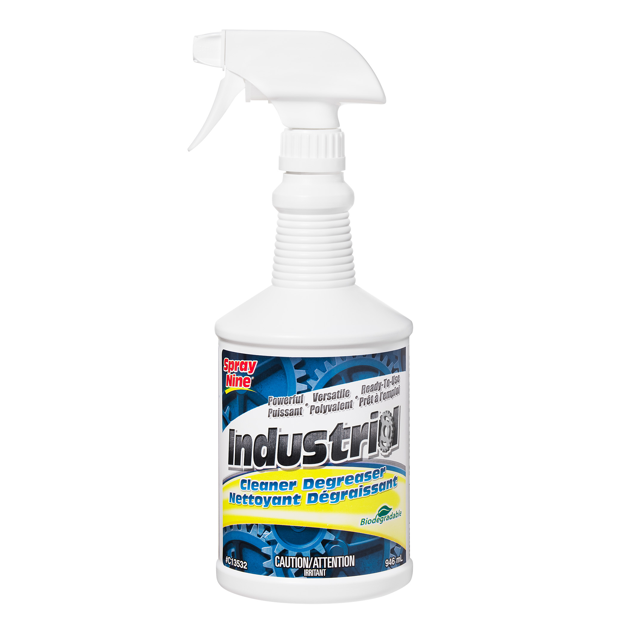 Nettoyant/dégraissant industriel Spray Nine® - Bouteille de 946 ml