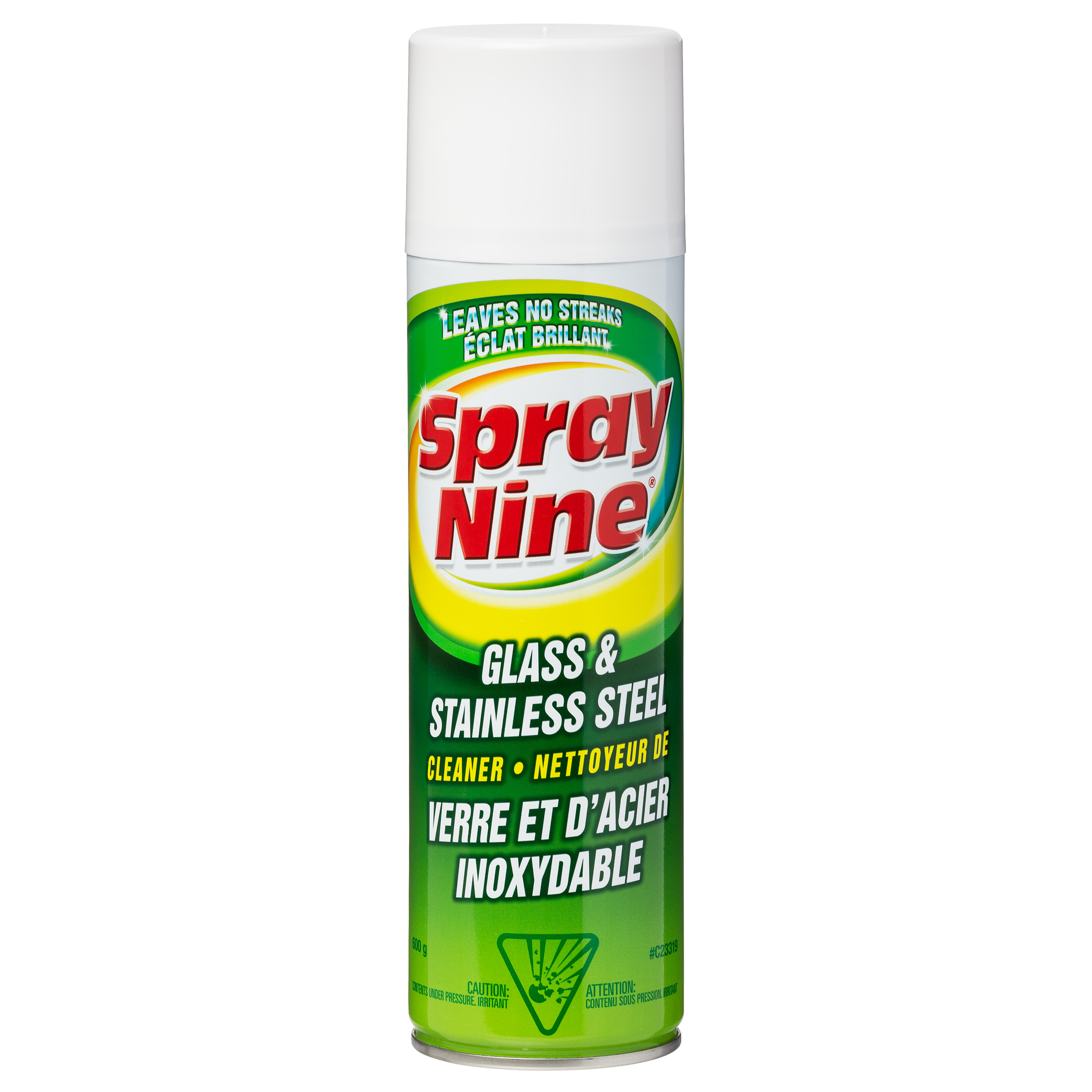 Spray Nine® Glass & Stainless Steel Cleaner - 600g Aerosol