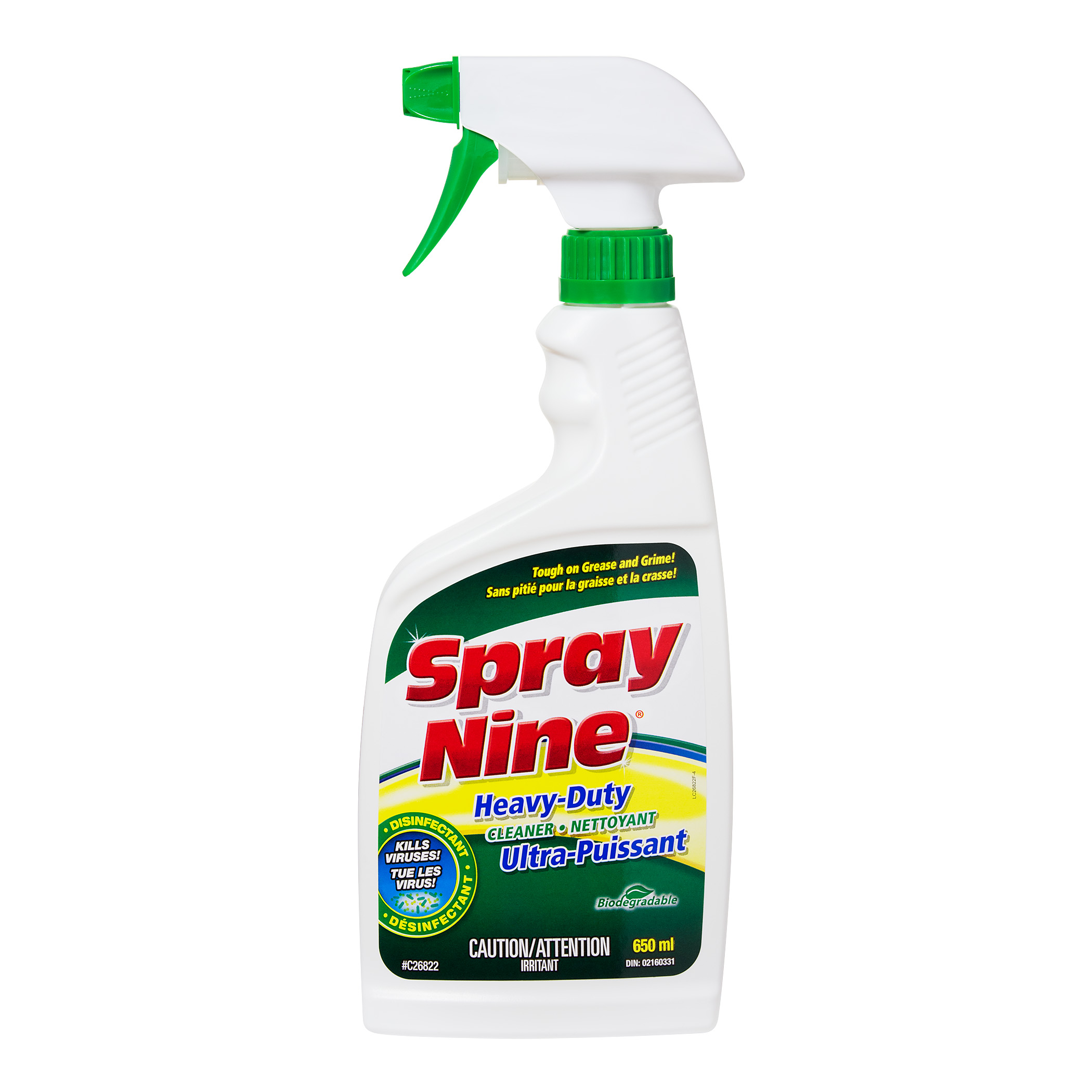 Spray Nine® Heavy-Duty Cleaner/Degreaser, 650mL Bottle