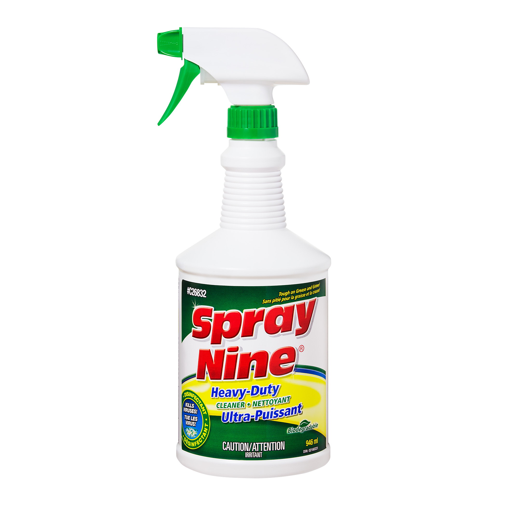 Spray Nine® Heavy-Duty Cleaner/Degreaser - 946ml Bottle