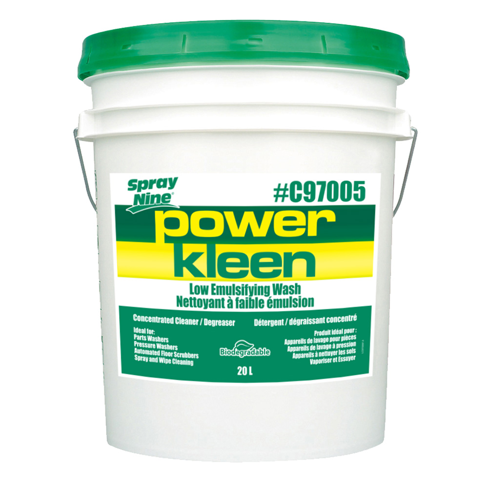 Nettoyant pour pièces Spray Nine® Power Kleen, seau de 20 l