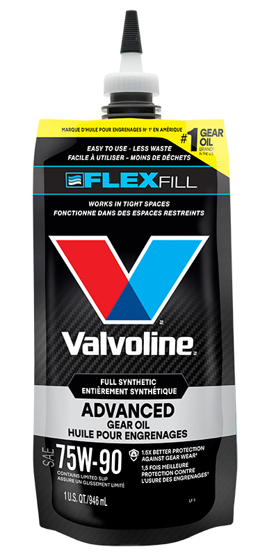 FLEXFILL™ SAE 75W-90 Full Synthetic Gear Oil - 946 ml