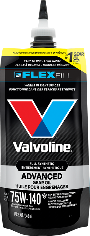 FLEXFILL™ SAE 75W-140 Full Synthetic Gear Oil - 946 ml