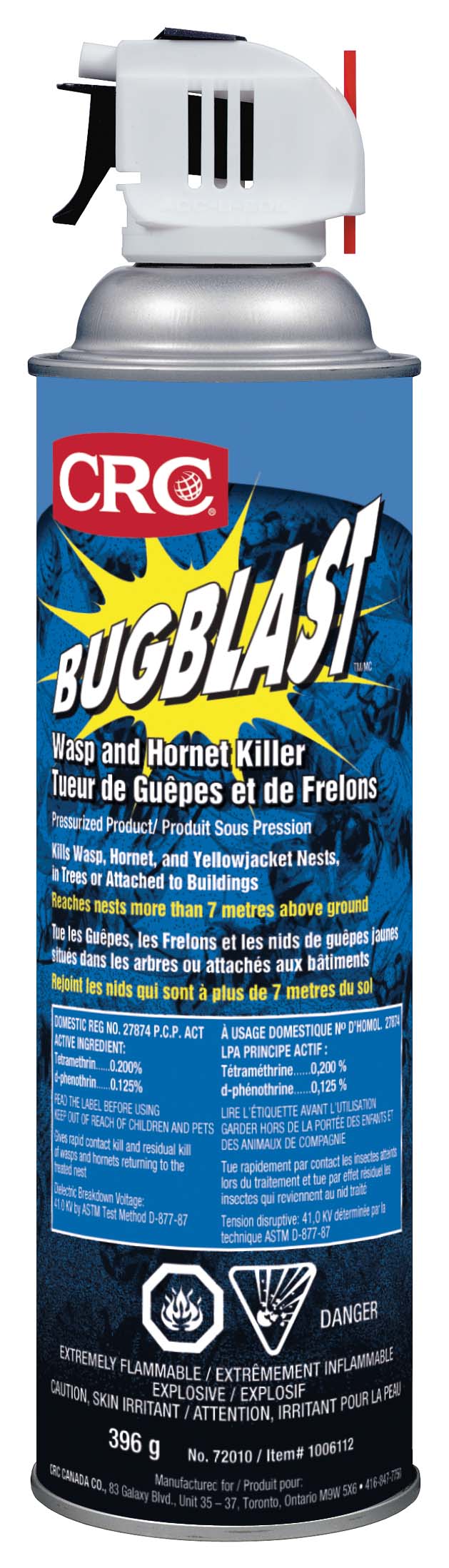 BUGBLAST® Wasp and Hornet Killer - 396 g