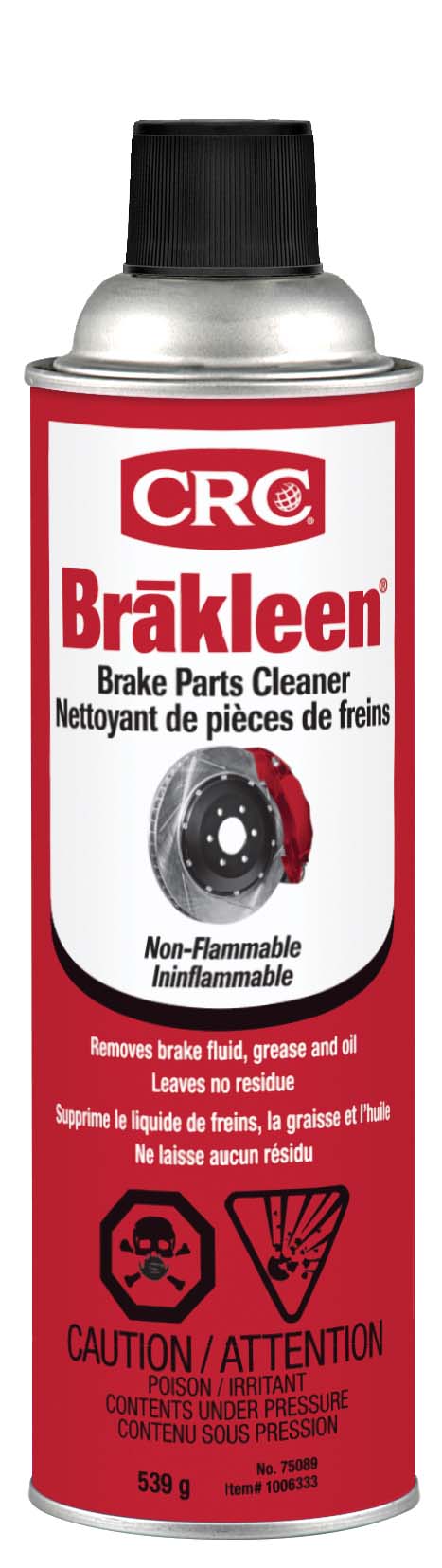 Brakleen® Brake Parts Cleaner Non-Flam - 539 g