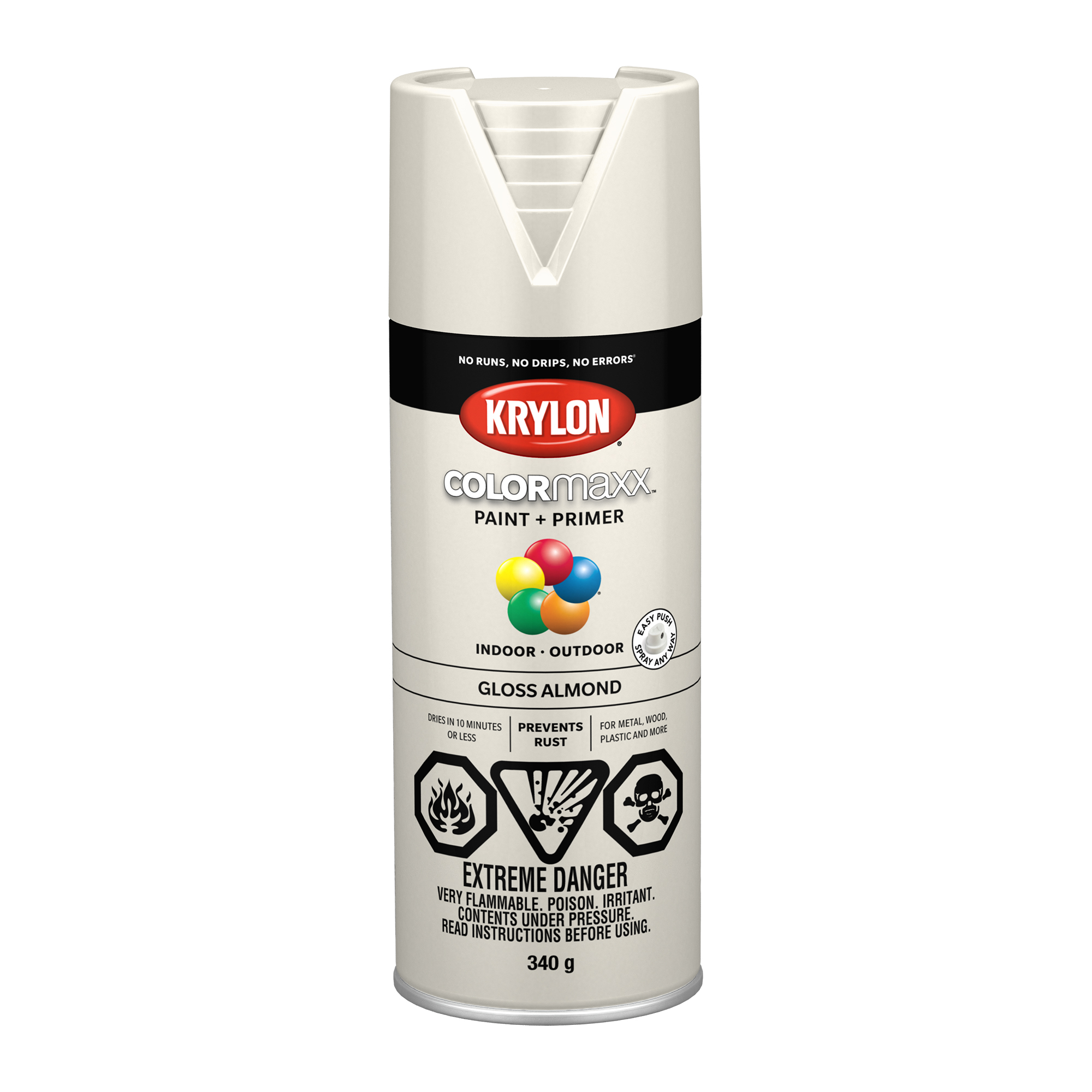 COLORmaxx™ Paint + Primer Single Gloss Almond - 450 g