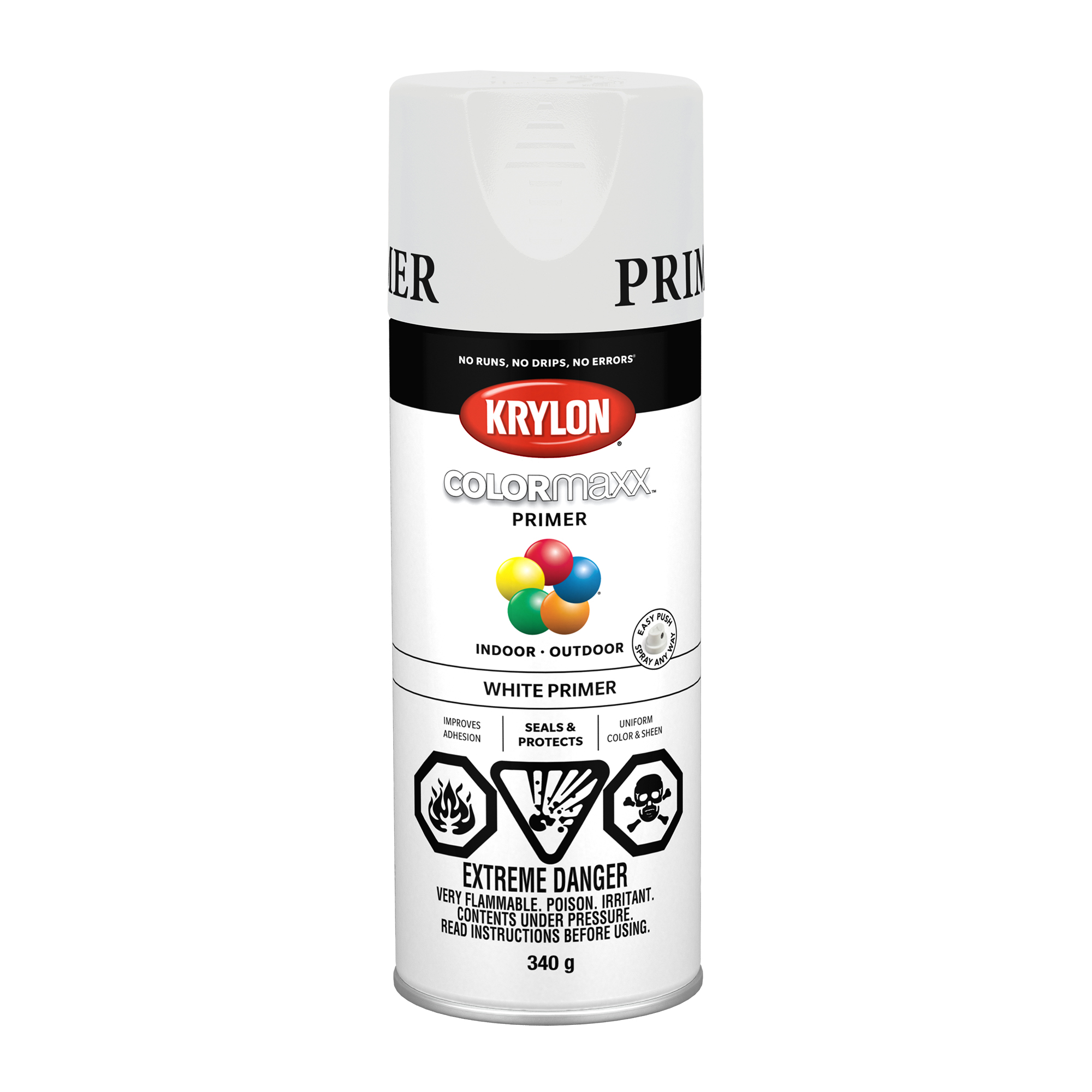 COLORmaxx™ Paint + Primer Single White - 340 g