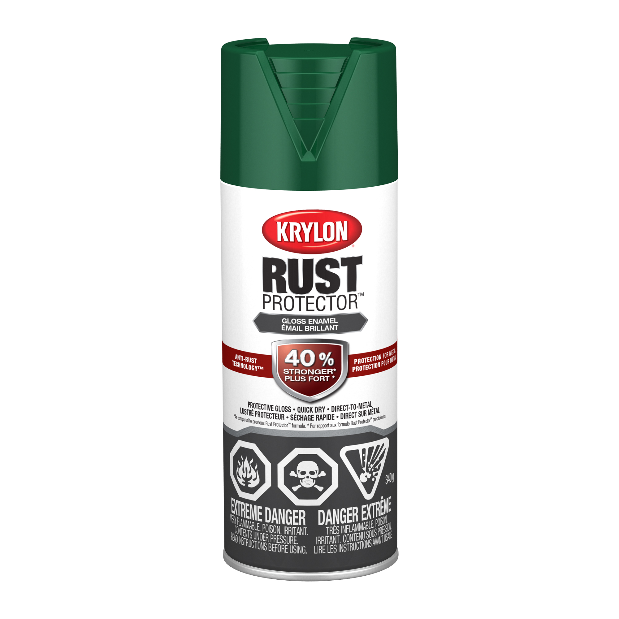 Rust Protector™ Enamel Single Gloss Forest Green - 340 g