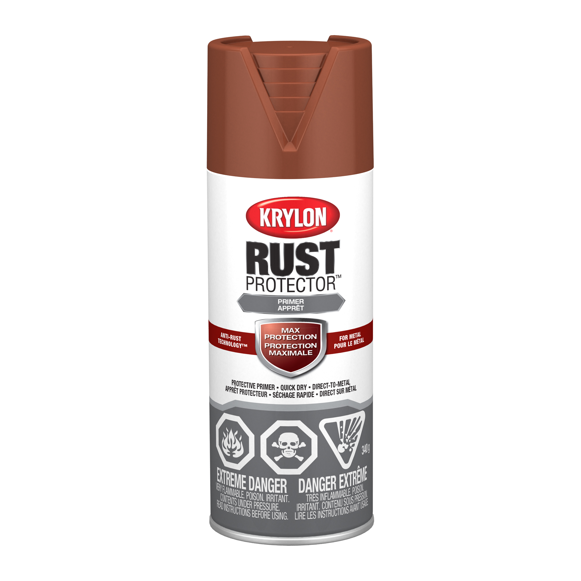 Rust Protector™ Enamel Single Red Oxide - 340 g