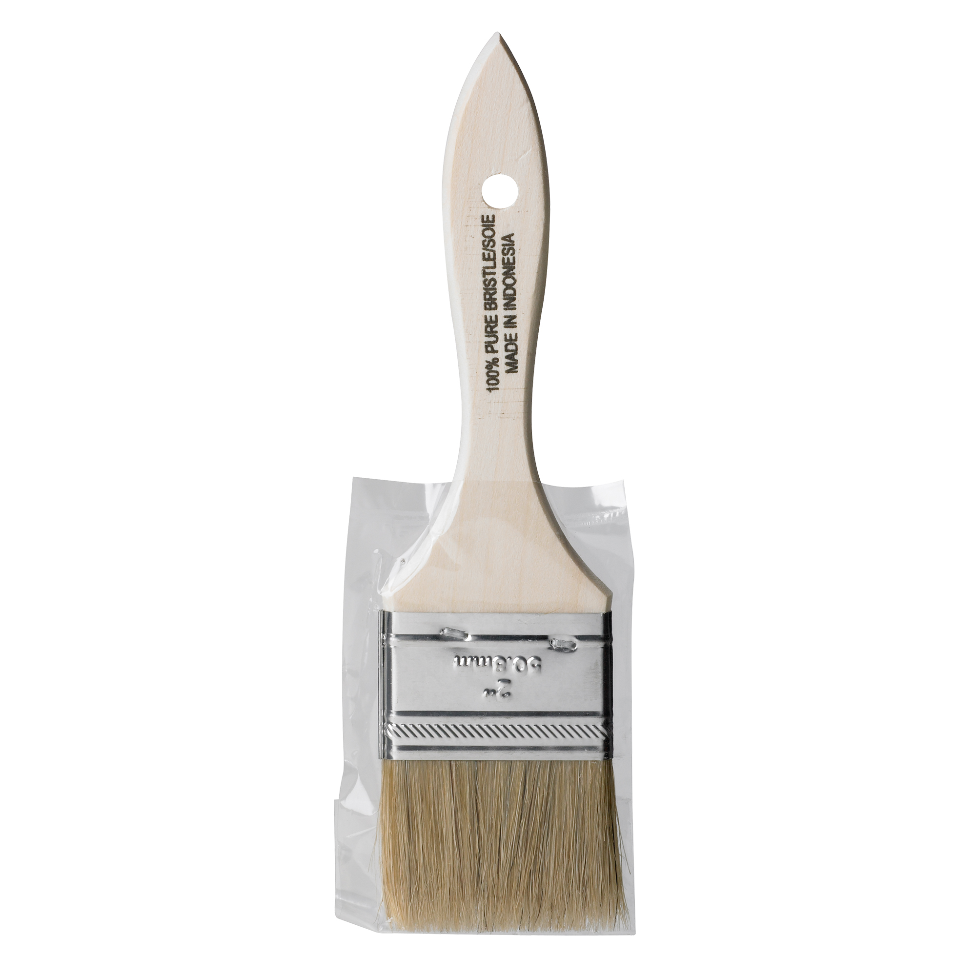 White China Chip Brush Single 2-in Brush White China