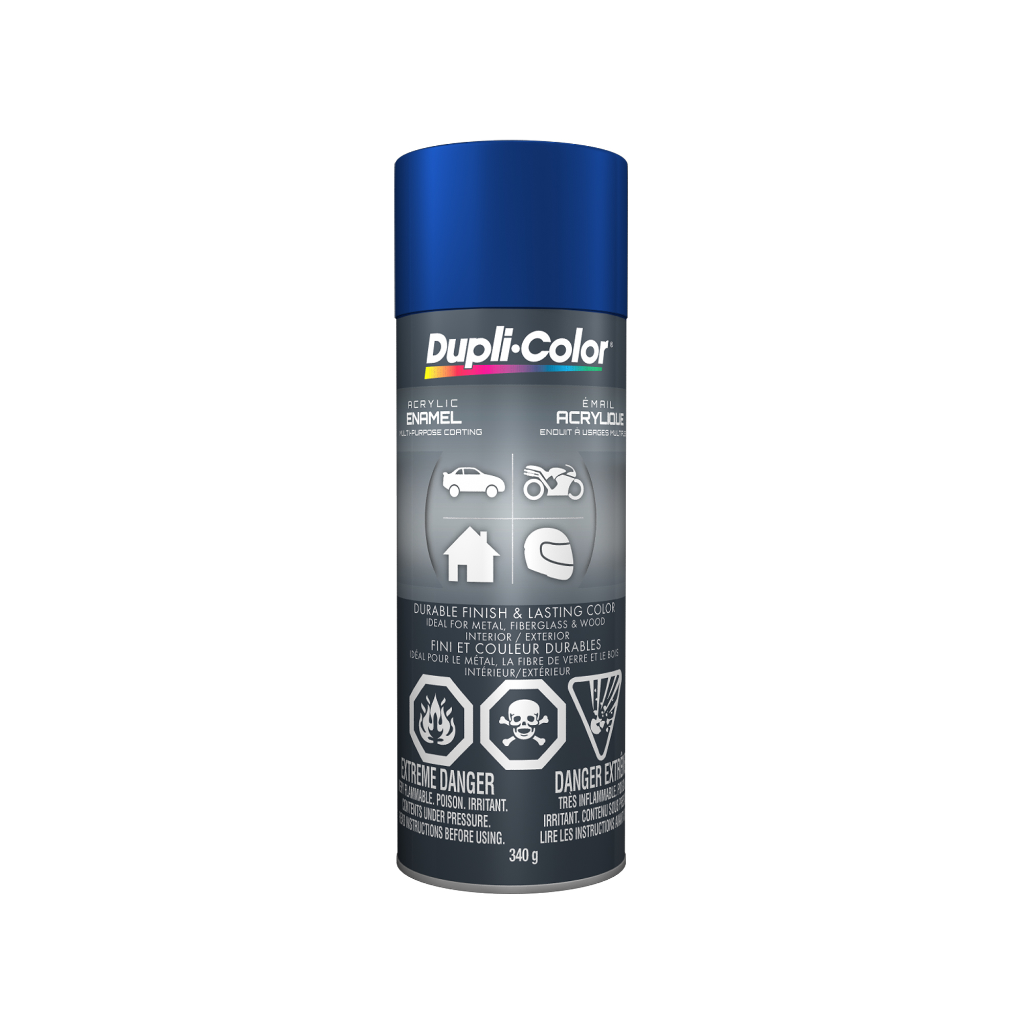 Acrylic Enamel Single Paint Gloss Royal Blue- 340 g