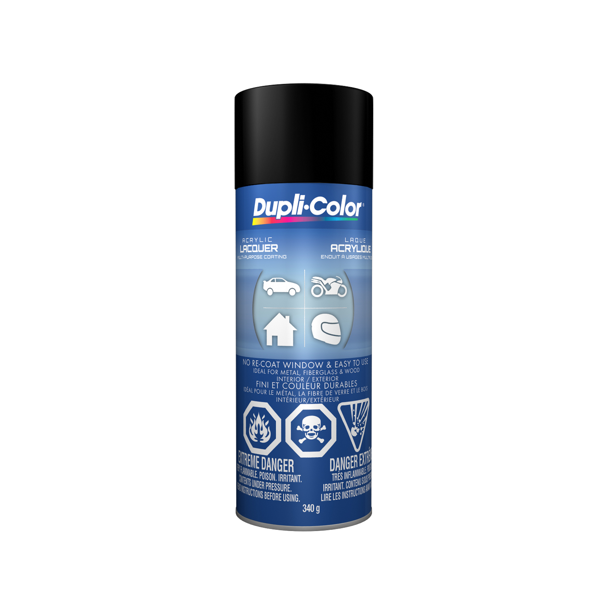 Premium Lacquer Single 340 g Lacquer Flat Black