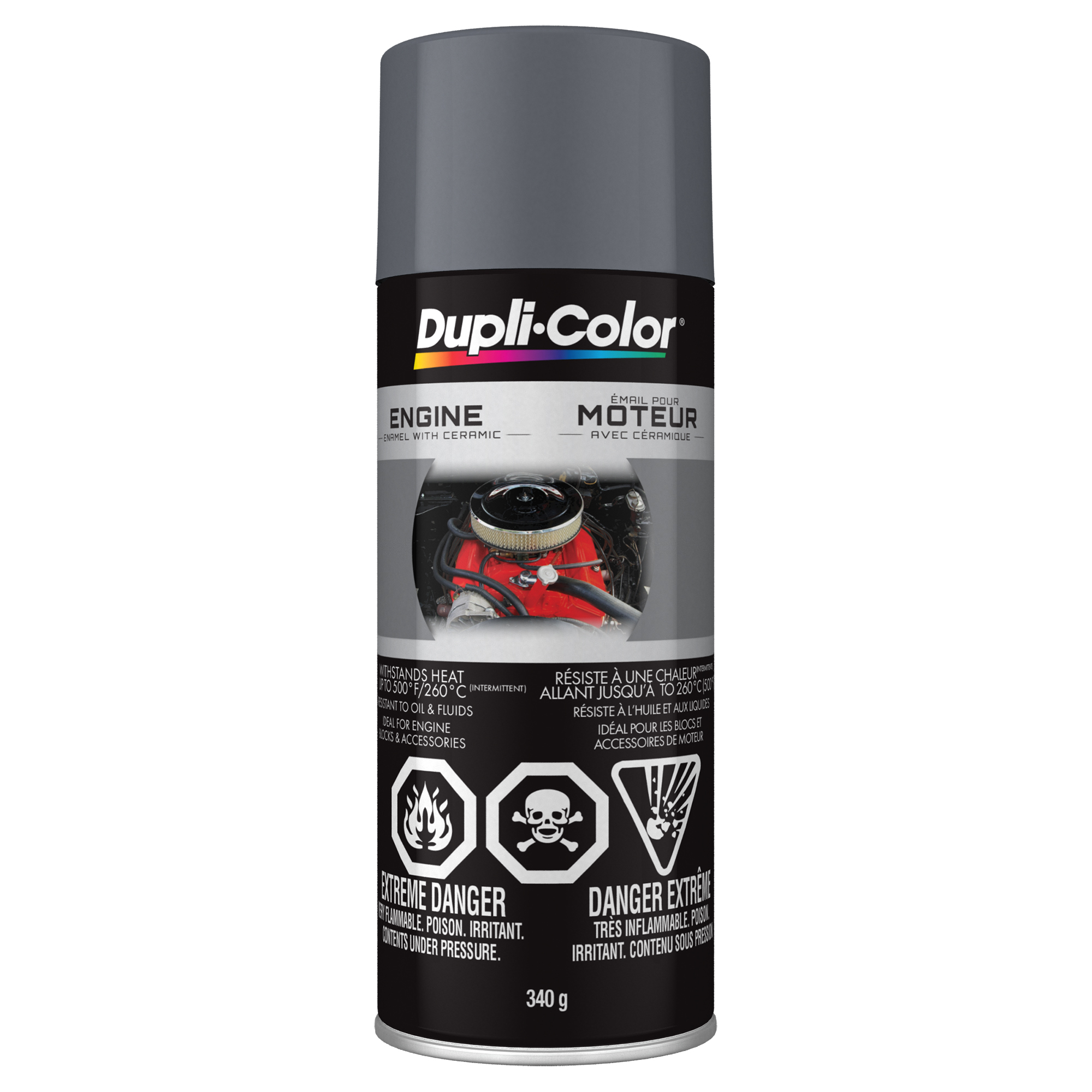 Engine Enamel with Ceramic Single Paint New Ford Grey- 340 g