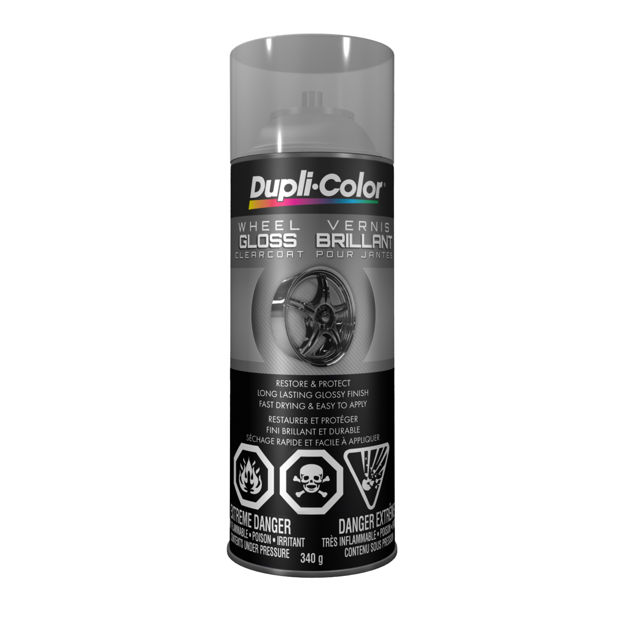Wheel Coating Single 340 g Coating Gloss Clear