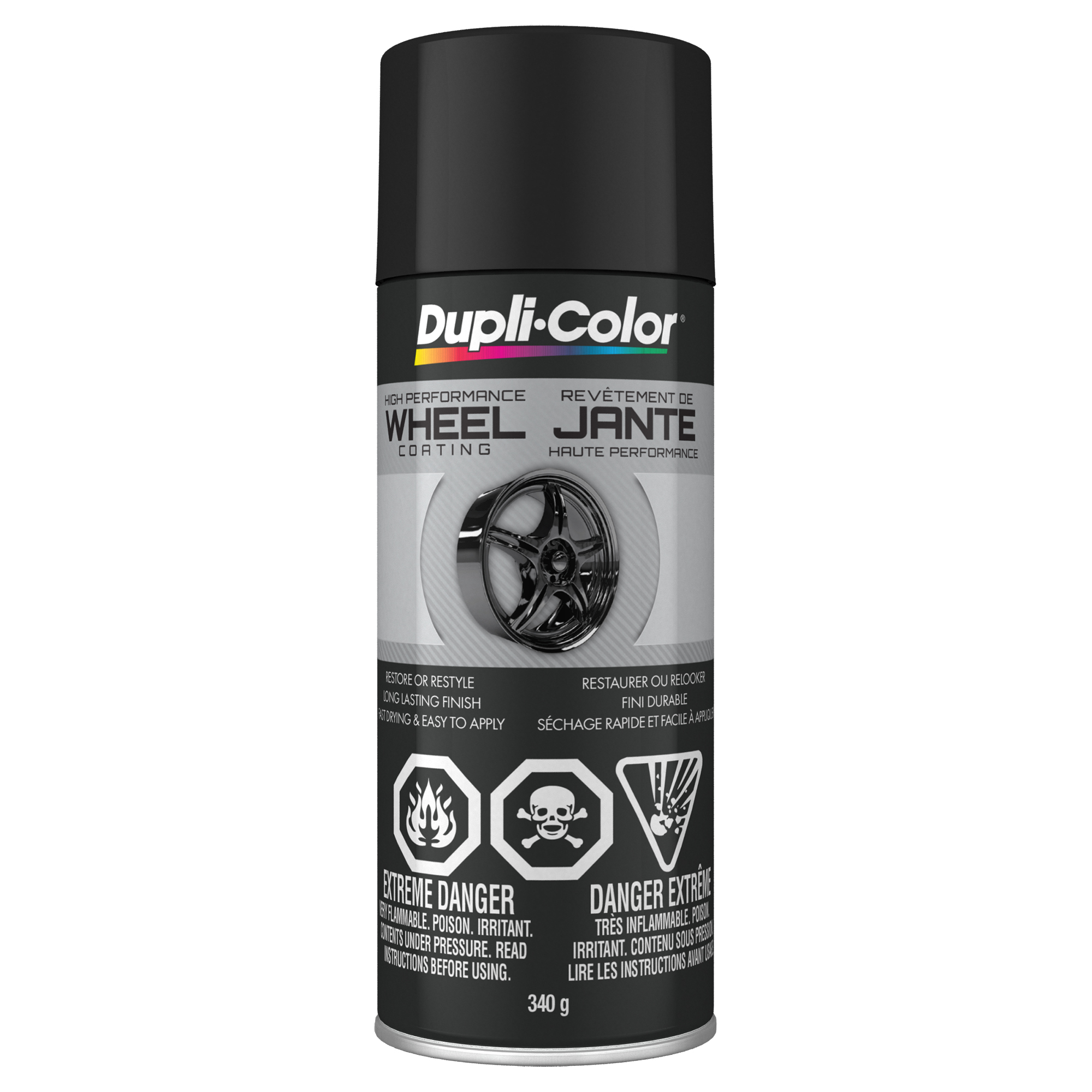 Wheel Coating Single 340 g Coating Satin Black