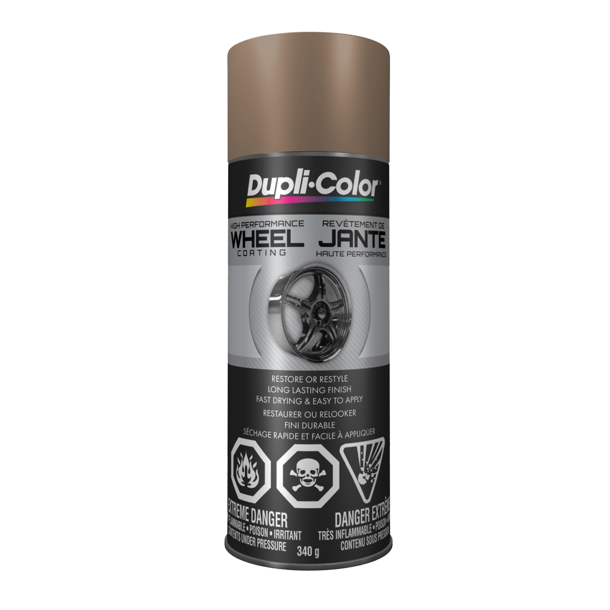 Wheel Coating Single 340 g Coating Bronze