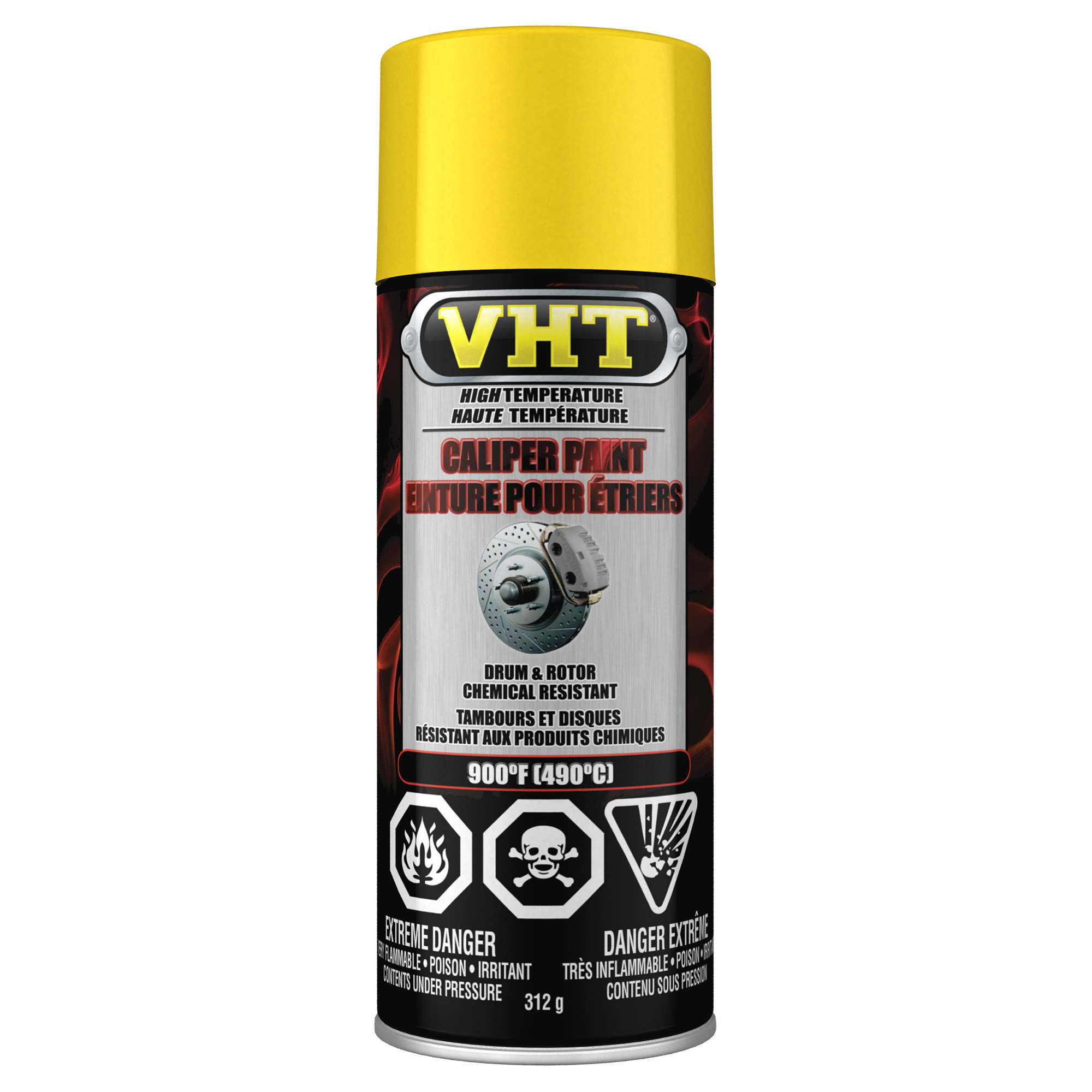 Caliper Paint Single 312 g Paint Gloss Bright Yellow