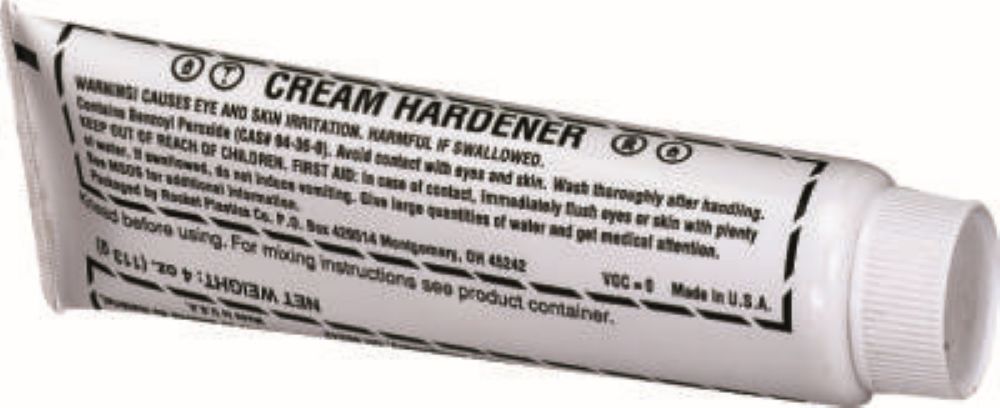 Cream Hardener white
