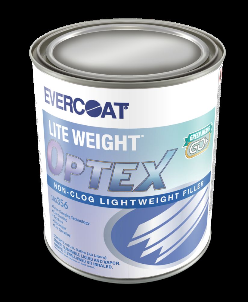 Remplisseur de carrosserie léger Optex, gallon
