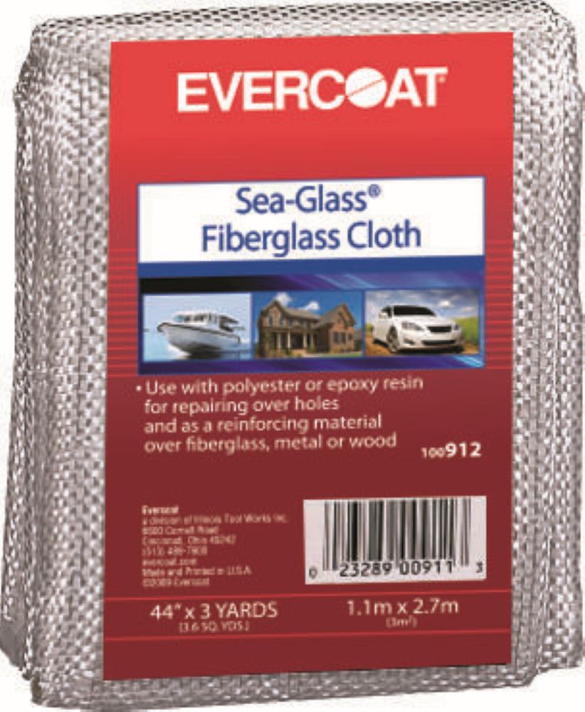 Tissu en fibre de verre, 44 po par 3 mètres