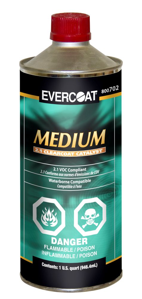 4 à 1 litre de catalyseur moyen