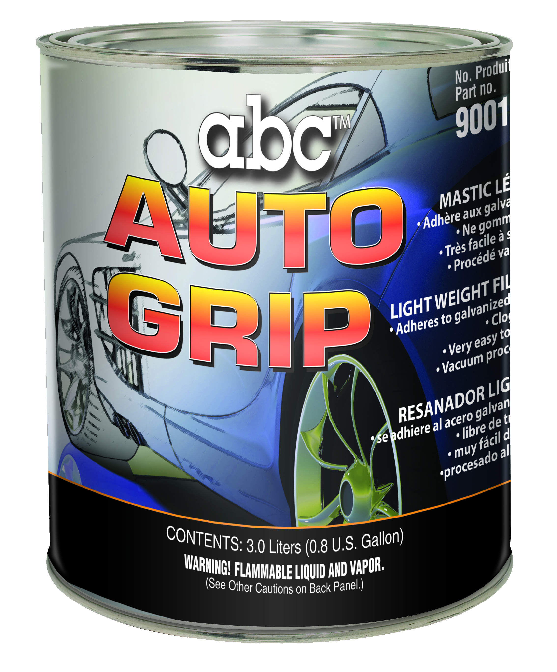 Remplisseur de carrosserie ABC Auto Grip