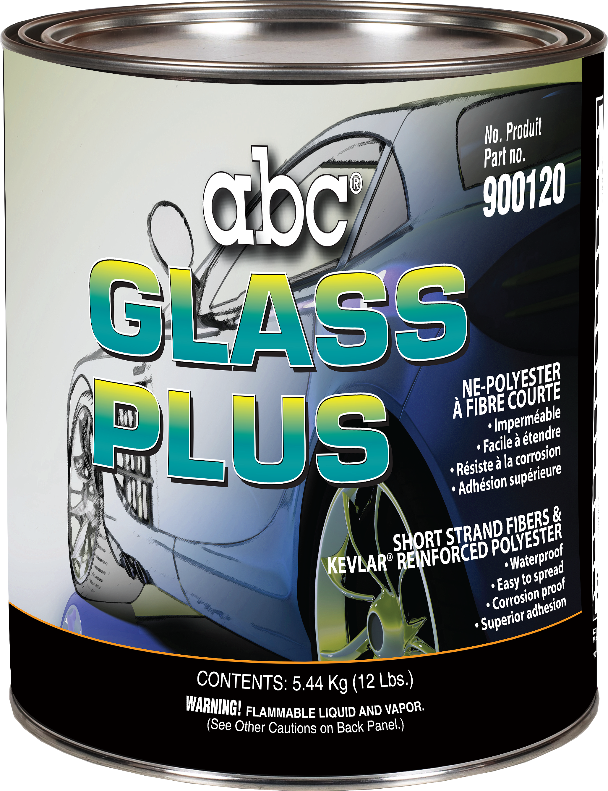 ABC Glass Plus Reinforced Body Filler