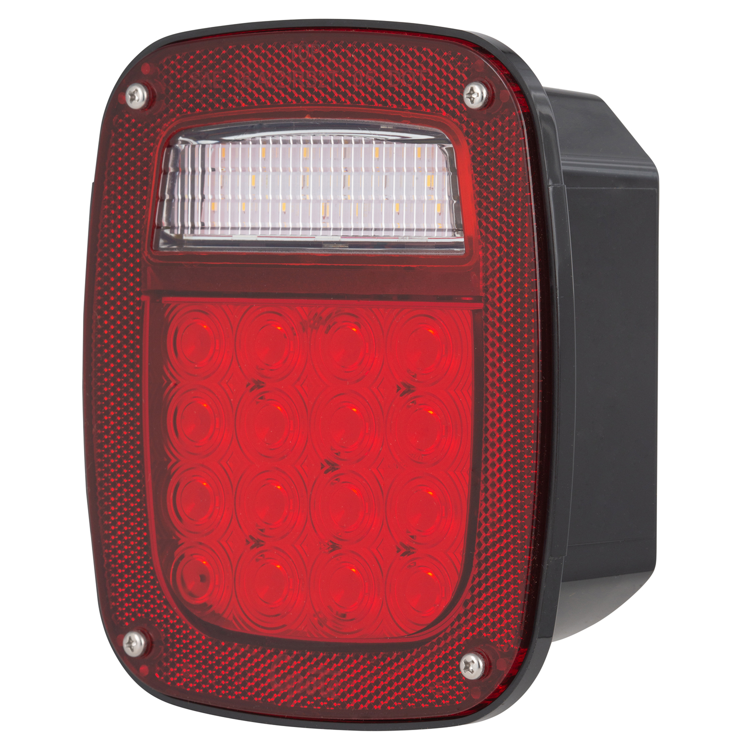 STT Lamp, Red, 3-Stud, Hi Count® LED, W/0 Lic